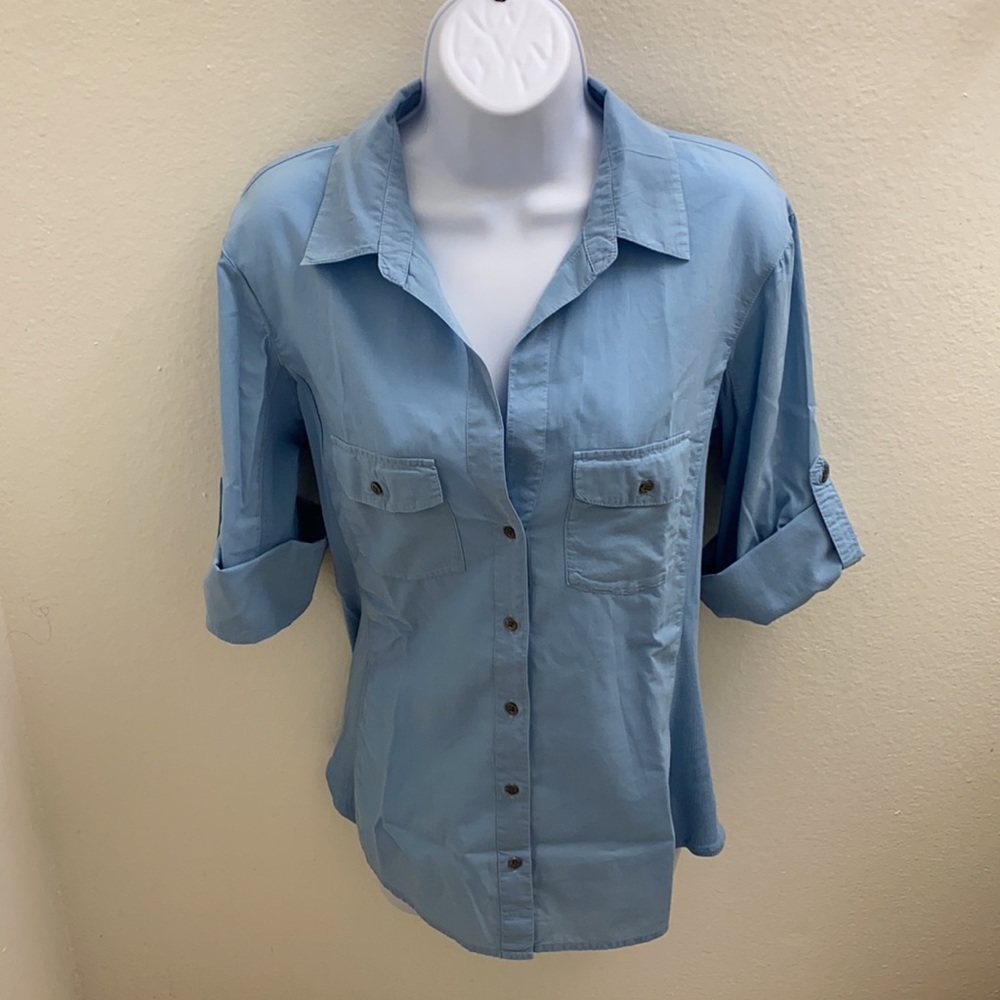 JAMES PERSE Light Blue Button Down Shirt 4